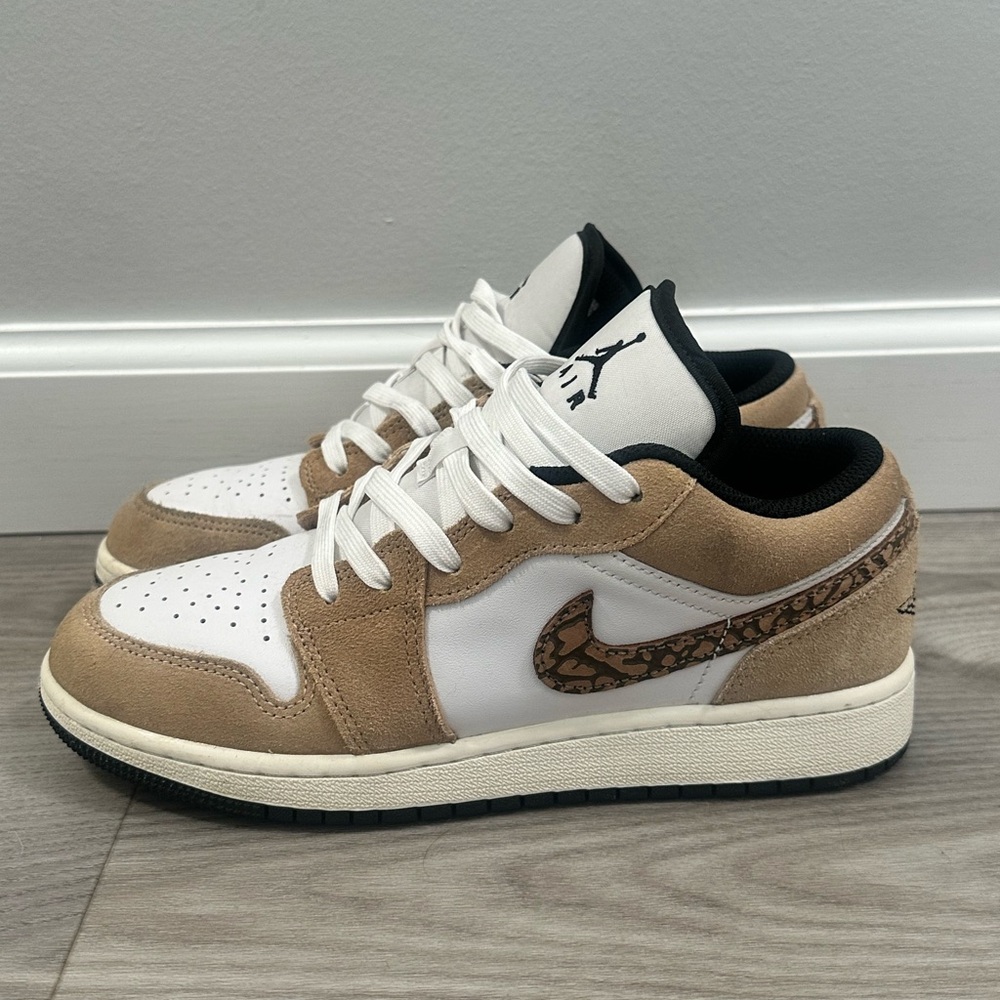 Nike Boys Air Jordan 1 Low “Brown Elephant”